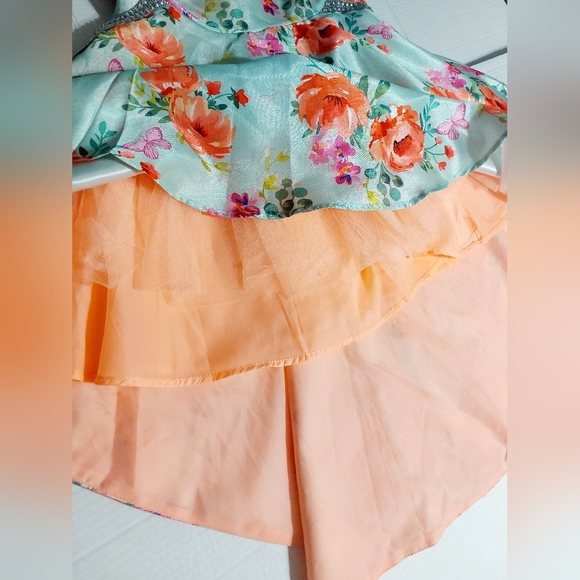 Wonder Nation Girls Special Occasions Dress Wedding Easter Spring Sz 10 High Low - Picture 5 of 9